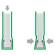 Copertine Impressbind - flessibile - 7 mm - bianco - scatola 10 pezzi - Leitz - 73990001 - 4002432373673 - DMwebShop - 1