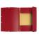 Cartellina con elastico - cartoncino lustre' - 3 lembi - 400 gr - 24 x 32 cm - rosso ciliegia - conf. 25 pezzi - Exacompta - 55525E - 3130630555254 - DMwebShop - 1