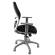 Poltrona semidirezionale Hubble Grafix - con ruote e braccioli - grigio-nero - Unisit - HUGR/BR/EN - 8050043742650 - DMwebShop - 2