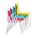 Sedia per bambini Piuma - H 31 cm - rosso - Cwr - 09386/01 - 8004957093902 - DMwebShop - 1
