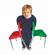 Sedia per bambini Piuma - H 31 cm - giallo - Cwr - 09386/02 - DMwebShop - 1