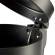 Pattumiera Premium - con pedale e vaschetta - 3 lt - nero satinato - Perfetto - 0445C - 8000957044531 - DMwebShop - 3
