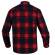 Camicia da lavoro Ruby - flanella di cotone - taglia L - rosso-nero - Deltaplus - RUBYROGT - 3295249249731 - DMwebShop - 1