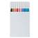 Fineliner Emott - tratto 0,4 mm - colori assortiti soft pastel - conf. 10 pezzi - Uni Mitsubishi - M PEM-SY 10C 2 - 4902778248379 - DMwebShop - 1