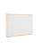 Lavagna bianca magnetica - 60 x 90 cm - cornice legno - bianco - Starline - MM07001010-STL - 8025133105066 - DMwebShop - 2