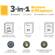 Rilegatrice 3 in1 lt - yra - Fellowes - 5603101 - 43859760411 - DMwebShop - 3