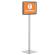 Espositore Info Stand Basic - da pavimento - A3 - Durable - 5013-57 - 4005546730332 - DMwebShop - 1
