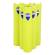 Protezione per scaffalature - per montanti larghi 70-87 mm - H 60 cm - giallo fluo - Rack Armour - Beaverswood - RAP70/LY - 5025360210147 - DMwebShop - 2