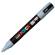 Marcatore a base d acqua Uni Posca PC5M punta tonda media 1,8,2 - 5 mm grigio Uni Mitsubishi - 6263