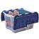Contenitore multiuso 43 x 59 x 35 cm - 55 lt - PP - con coperchio a cerniera blu - trasparente - Fellowes - Bankers Box - 100135775 - DMwebShop - 2