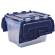 Contenitore multiuso 43 x 59 x 35 cm - 55 lt - PP - con coperchio a cerniera blu - trasparente - Fellowes - Bankers Box - 100135775 - DMwebShop - 4