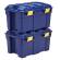 Baule multiuso 39 x 59 x 33 cm - 40 lt - PP - con coperchio - blu-giallo - Fellowes - Bankers Box - 100135776 - DMwebShop - 3