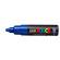 Marcatore a base d acqua Uni Posca PC7M punta tonda large 4,5-5,5 mm blu - 22305 - 1