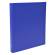 Raccoglitore foderato PPL 4 anelli tondi 30 mm dorso 4 cm 22 x 30 cm blu scuro - 2726