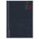 Libro prenotazioni ristorante 2026 con copertina similpelle imbottita blu - 3065