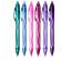 Penna gel scatto Geolocity Quick Dry punta 0,7 mm 10 colori assortiti - 209 - 2
