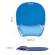 Mousepad con poggiapolsi in gel - blu trasparente - Fellowes - 9114120 - 77511911415 - DMwebShop - 1