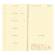 Agenda settimanale Italnote S 2026 con spirale copertina Impala 8,8 x 17 cm nero - 2321 - 1