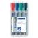 Marcatore Lumocolor Flipchart 356 - punta tonda - tratto 2 mm - astuccio 4 colori - Staedtler - 356WP4 - 4007817356142 - DMwebShop - 1