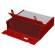 Scatola archivio Combi Box E600 - dorso 9 cm - 29,8 x 36,2 cm - rosso - Fellowes - E600RO - 8015687021981 - DMwebShop - 2