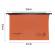 Cartella sospesa Cartesio Plus cassetto interasse 39 cm fondo U 37 x 25 cm arancio - 8635 - 1
