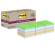 Blocco foglietti SuperSticky Green SSCOL14+4,76 x 76 mm carta riciclata - 11629 - 1