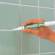 Marcatore permanente per fughe Grout Pen - punta a scalpello - tratto 2-4 mm - bianco - Artline - A 419 - 5037538024210 - DMwebShop - 1
