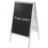 Inserto nero per cavalletto A Frame scrivibile - A1,13352 - 1