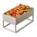 Stand buffet GN 2,4,53 x 16,5 x 16 cm metallo bianco - 17925 - 1