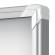 Bacheca per esterni fondo magnetico bianco 9 fogli A4 verticale - 16361 - 4