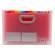 Classificatore con maniglia Crystal - 24 tasche - PP - 33 x 23,5 x 25 cm - Exacompta - 55198E - 3130630551980 - DMwebShop - 2