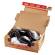 Scatola Return Box CP 069 S 28,2 x 19,1 x 9 cm cartone avana - 16772 - 3