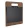 PortaMenu a tagliere con anelli Chopping Board 32 x 24 cm legno di noce - 18685 - 1