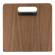 PortaMenu a tagliere con anelli Chopping Board 32 x 24 cm legno di noce - 18685 - 2