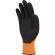 Guanti Apollon VV733 - poliestere - palmo schiuma di lattice - taglia 08 - arancio fluo-nero - Deltaplus - VV733OR08 - 3295249157432 - DMwebShop - 1
