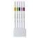 Fineliner Emott - tratto 0,4 mm - colori assortiti retro' - conf. 5 pezzi - Uni Mitsubishi - M PEM-SY 5C 8 - DMwebShop - 1