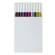 Fineliner Emott - tratto 0,4 mm - colori assortiti calmtone dark - conf. 10 pezzi - Uni Mitsubishi - M PEM-SY 10C 3 - DMwebShop - 1