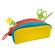 Taschetta Zippy Colors - 22 x 10 x 8 cm - PU - colori assortiti - conf. 12 pezzi - Lebez - 81529 - 8007509121429 - DMwebShop - 1