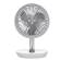 Ventilatore da tavolo Air Studio ricaricabile diametro 17 cm grigio bianco Cfg EV122 - 30093 - 1