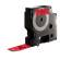 Nastro D1 standard 458070,19 mm x 7 mt PL nero rosso - 10921 - 1