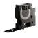 Nastro D1 standard 458110,19 mm x 7 mt PL bianco nero - 5851 - 1
