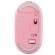 Mouse Puck ultrasottile wireless ricaricabile rosa - 25924 - 3