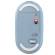 Mouse Puck ultrasottile wireless ricaricabile azzurro - 25923 - 3