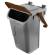 Contenitore portarifiuti Ecology con sportello e maniglione 35 lt grigio bruno - 27500 - 1 Contenitore portarifiuti Ecology con sportello e maniglione 35 lt grigio bruno - 27500 - 1