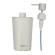 Dispenser sapone liquido Pronto Bagno diametro 8 cm 450 ml PPL bianco - 20726 - 1