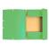 Cartella 3 lembi con elastico angolare A4 dorso 0,3 cm cartoncino Lustre verde tiglio - 9364 - 1