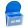 Portadocumenti a soffietto Plastidea 13 tasche A4 PP blu - 25062 - 1