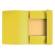 Cartella 3 lembi con elastico angolare A4 dorso 0,3 cm cartoncino Lustre' giallo limone conf. 25 pezzi - 55529E - 3130630555292 - DMwebShop - 1