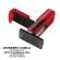 Timbro Pocket Stamp Plus 30,18 x 47 mm 5 righe autoinchiostrante rosso rubino - 12694 - 1