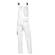 Salopette da lavoro Panostyle M6SAL taglia XXL PE cotone bianco grigio - 9226 - 1